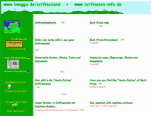 Tablet Screenshot of ostfriesen-info.de